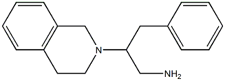 2-(3,4-dihydroisoquinolin-2(1H)-yl)-3-phenylpropan-1-amine Struktur