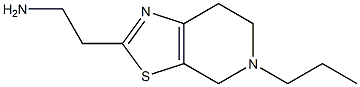 2-(5-propyl-4,5,6,7-tetrahydro[1,3]thiazolo[5,4-c]pyridin-2-yl)ethanamine Struktur