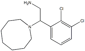 2-(azocan-1-yl)-2-(2,3-dichlorophenyl)ethan-1-amine Struktur