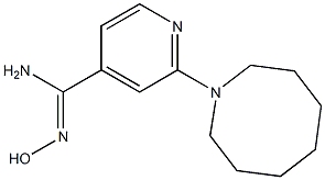 2-(azocan-1-yl)-N'-hydroxypyridine-4-carboximidamide Struktur