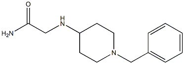 2-[(1-benzylpiperidin-4-yl)amino]acetamide Struktur