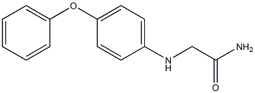 2-[(4-phenoxyphenyl)amino]acetamide Struktur