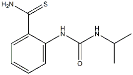 2-[(propan-2-ylcarbamoyl)amino]benzene-1-carbothioamide Struktur