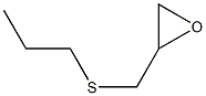 2-[(propylsulfanyl)methyl]oxirane Struktur