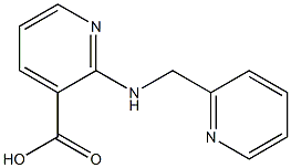 2-[(pyridin-2-ylmethyl)amino]pyridine-3-carboxylic acid Struktur