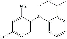 2-[2-(butan-2-yl)phenoxy]-5-chloroaniline Struktur