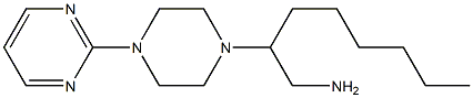 2-[4-(pyrimidin-2-yl)piperazin-1-yl]octan-1-amine Struktur