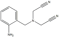 2-{[(2-aminophenyl)methyl](cyanomethyl)amino}acetonitrile Struktur