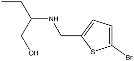 2-{[(5-bromothiophen-2-yl)methyl]amino}butan-1-ol Struktur