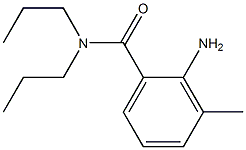 2-amino-3-methyl-N,N-dipropylbenzamide Struktur