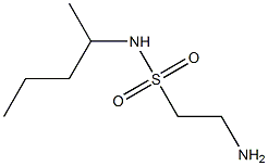 2-amino-N-(pentan-2-yl)ethane-1-sulfonamide Struktur