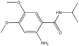 2-amino-N-isopropyl-4,5-dimethoxybenzamide Struktur