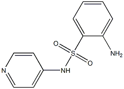 2-amino-N-pyridin-4-ylbenzenesulfonamide Struktur