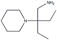 2-ethyl-2-piperidin-1-ylbutan-1-amine Struktur