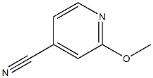 2-methoxypyridine-4-carbonitrile Struktur