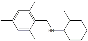 2-methyl-N-[(2,4,6-trimethylphenyl)methyl]cyclohexan-1-amine Struktur