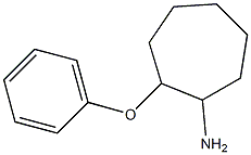 2-phenoxycycloheptanamine Struktur