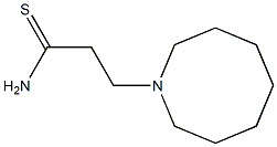 3-(azocan-1-yl)propanethioamide Struktur