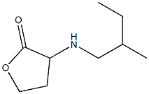 3-[(2-methylbutyl)amino]oxolan-2-one Struktur