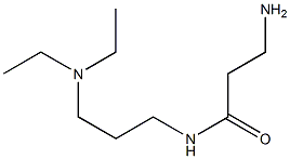 3-amino-N-[3-(diethylamino)propyl]propanamide Struktur