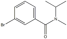 3-bromo-N-isopropyl-N-methylbenzamide Structure