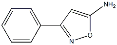 3-phenyl-1,2-oxazol-5-amine Struktur