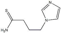 4-(1H-imidazol-1-yl)butanethioamide Struktur