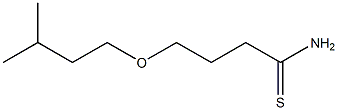 4-(3-methylbutoxy)butanethioamide Struktur