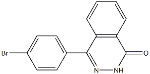 4-(4-bromophenyl)-1,2-dihydrophthalazin-1-one Struktur