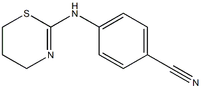 4-(5,6-dihydro-4H-1,3-thiazin-2-ylamino)benzonitrile Struktur