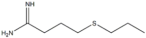 4-(propylsulfanyl)butanimidamide Struktur