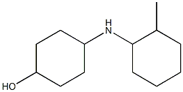 4-[(2-methylcyclohexyl)amino]cyclohexan-1-ol Struktur