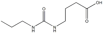 4-[(propylcarbamoyl)amino]butanoic acid Struktur