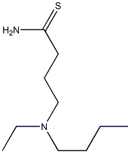 4-[butyl(ethyl)amino]butanethioamide Struktur