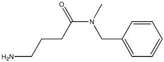 4-amino-N-benzyl-N-methylbutanamide Struktur