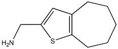 4H,5H,6H,7H,8H-cyclohepta[b]thiophen-2-ylmethanamine Struktur