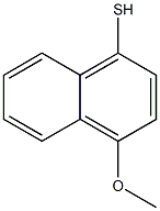 4-methoxynaphthalene-1-thiol Struktur