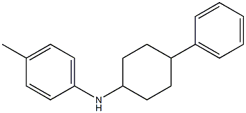 4-methyl-N-(4-phenylcyclohexyl)aniline Struktur