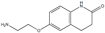 6-(2-aminoethoxy)-3,4-dihydroquinolin-2(1H)-one Struktur