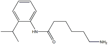 6-amino-N-(2-isopropylphenyl)hexanamide Struktur