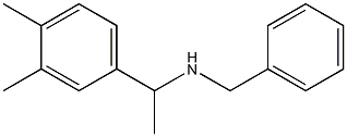 benzyl[1-(3,4-dimethylphenyl)ethyl]amine Struktur