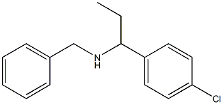 benzyl[1-(4-chlorophenyl)propyl]amine Struktur