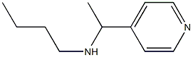 butyl[1-(pyridin-4-yl)ethyl]amine Struktur