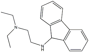 diethyl[2-(9H-fluoren-9-ylamino)ethyl]amine Struktur