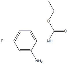 ethyl N-(2-amino-4-fluorophenyl)carbamate Struktur