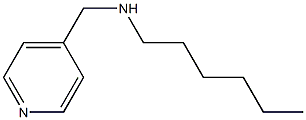 hexyl(pyridin-4-ylmethyl)amine Struktur