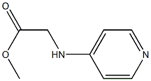 methyl 2-(pyridin-4-ylamino)acetate Struktur