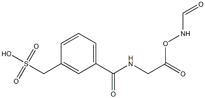 methyl 2-[(3-aminobenzene)(methyl)sulfonamido]acetate Struktur