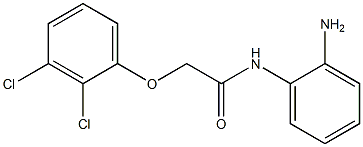 N-(2-aminophenyl)-2-(2,3-dichlorophenoxy)acetamide Struktur