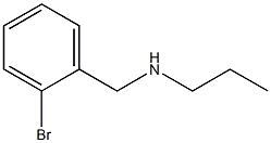 N-(2-bromobenzyl)-N-propylamine Struktur